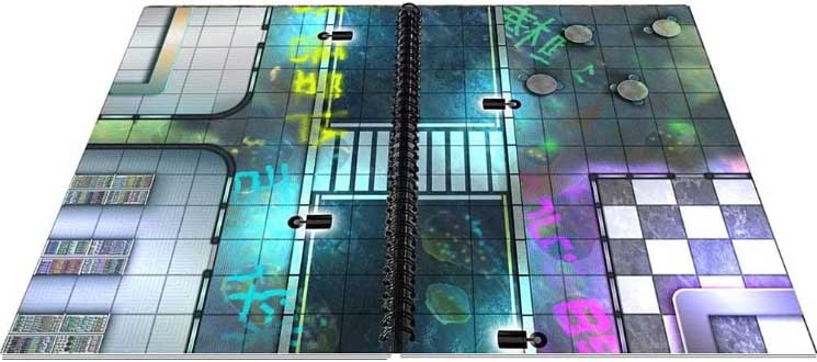 Купити The Big Book of CyberPunk Battle Mats